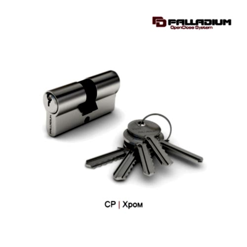 Цилиндровый механизм PALLADIUM AL 60 (ключ/ключ), хром Цилиндровый механизм PALLADIUM AL 60 (ключ/ключ), хром